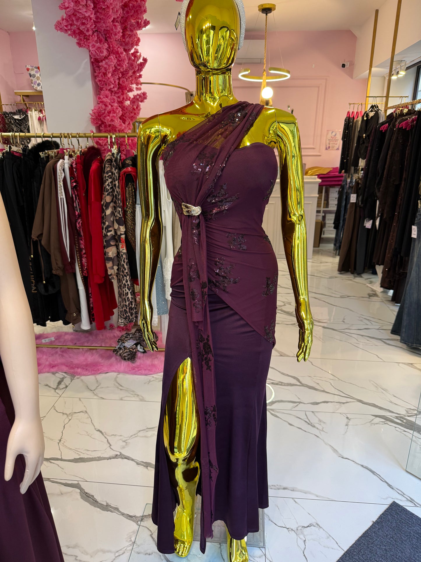 Vestido Hana vino