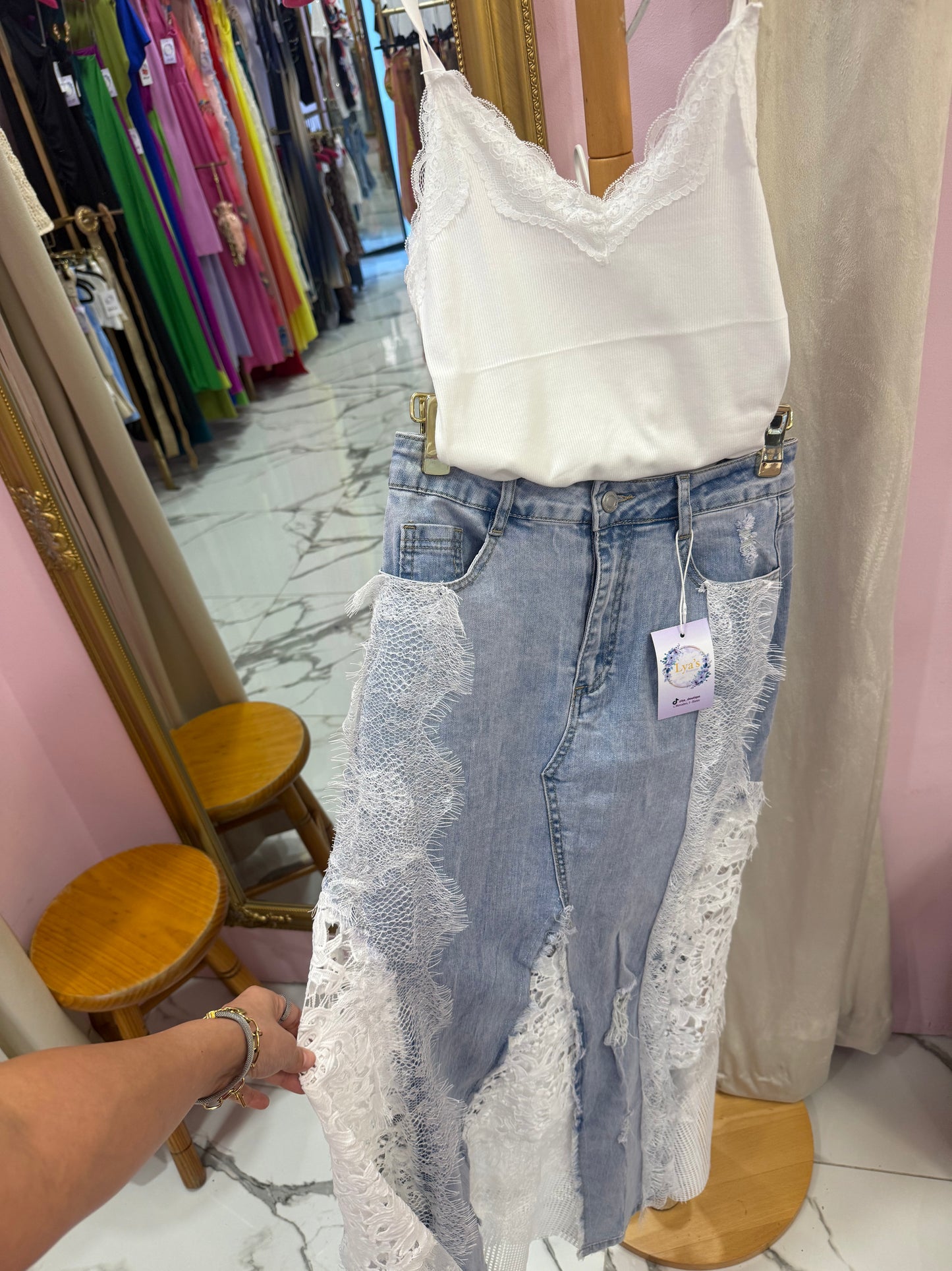 Conjunto Sahara Top+Falda
