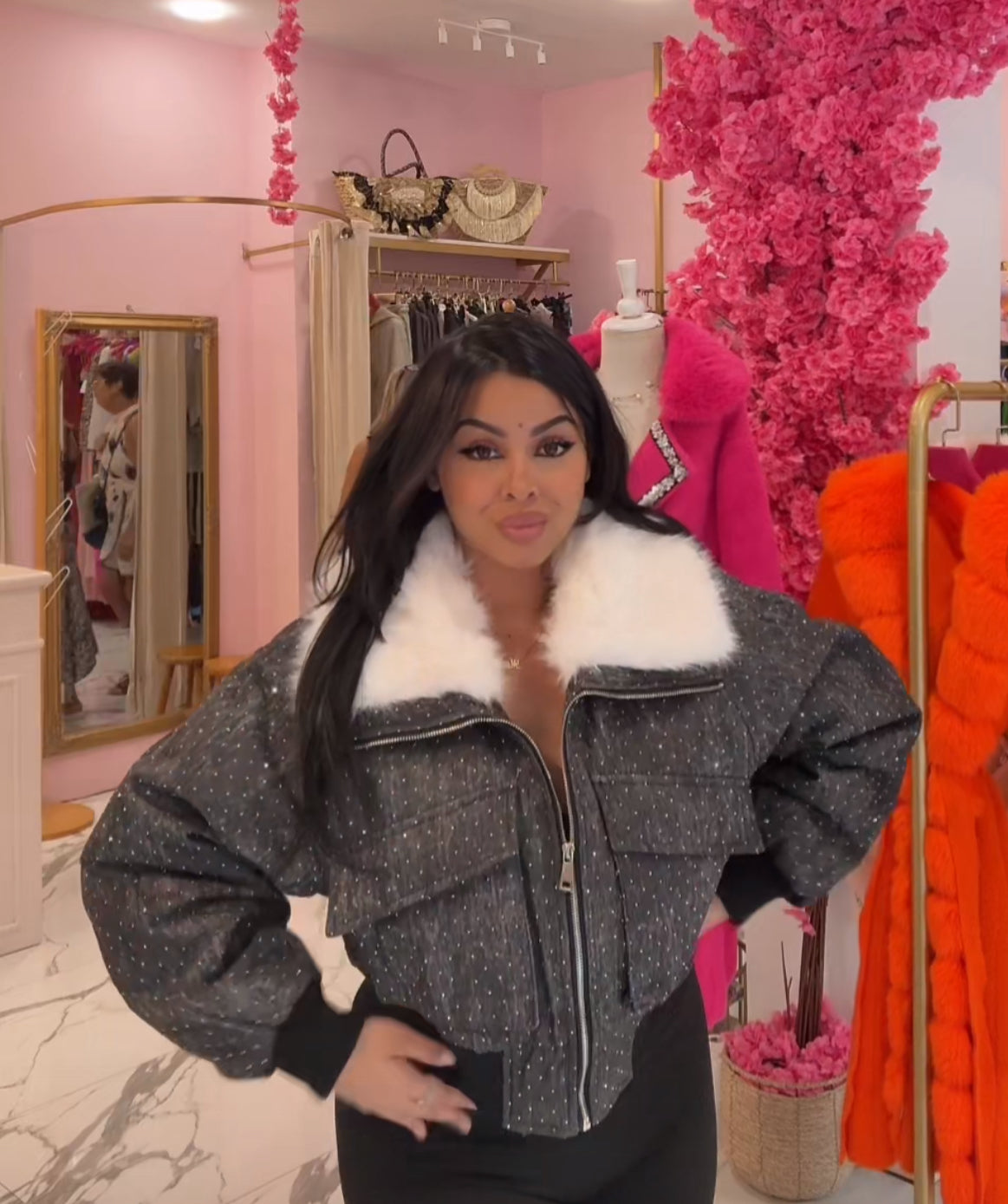 Chaqueta Bomber Brilli