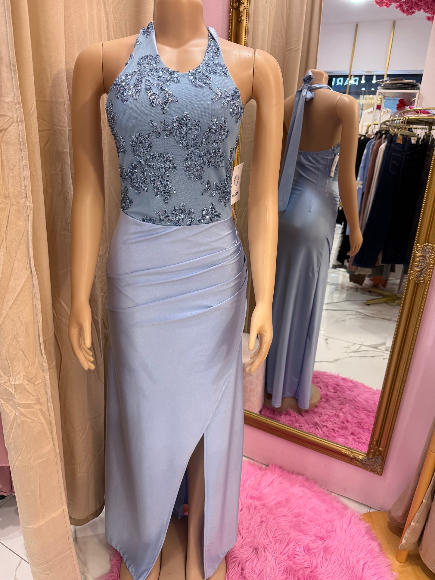 Vestido Karina azul
