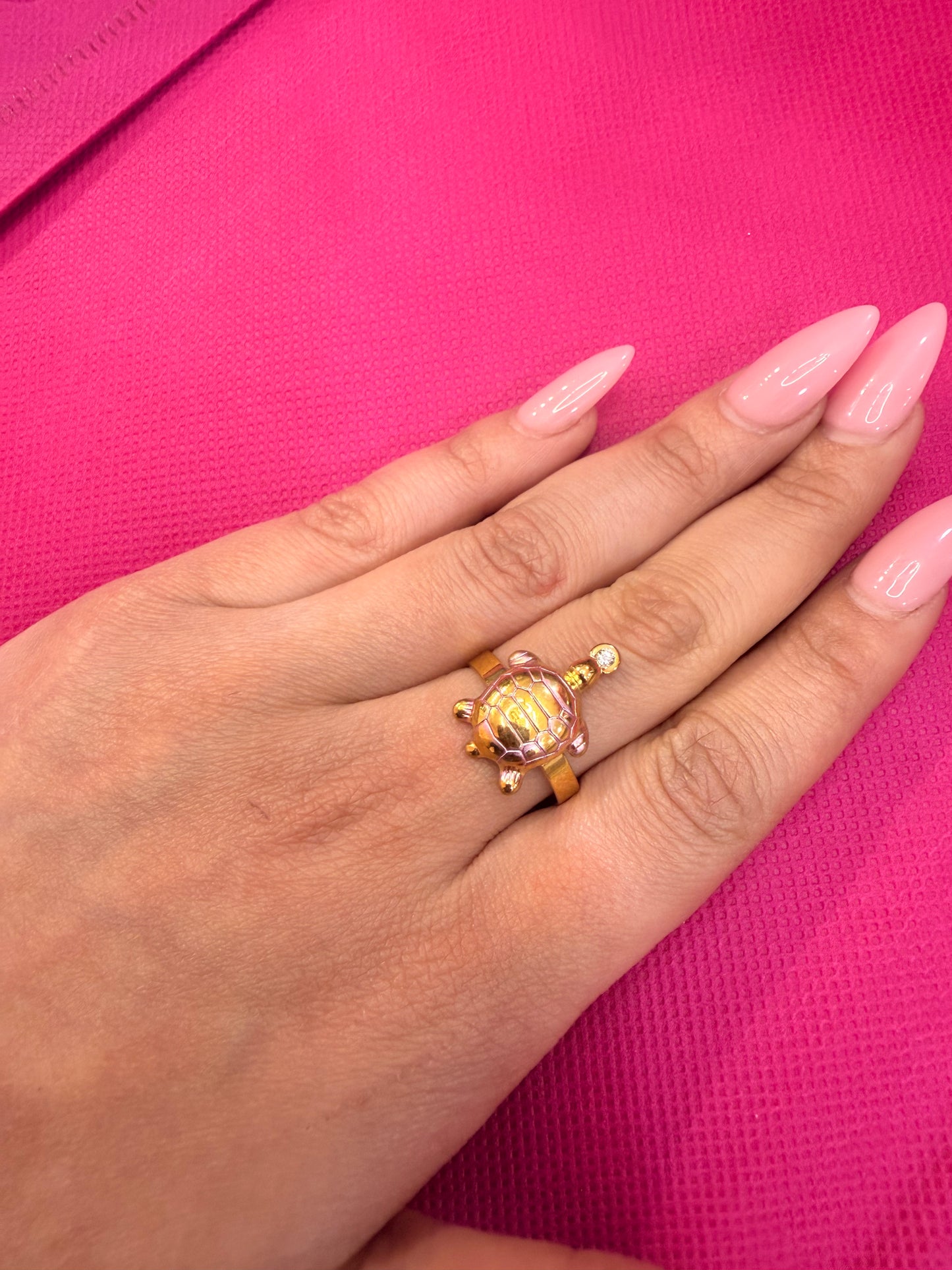 Anillo tortuga