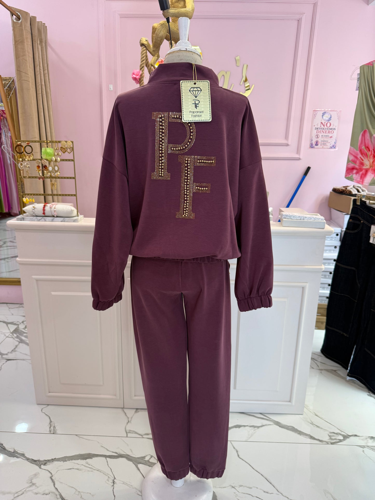 Conjunto Paparazzi Lila