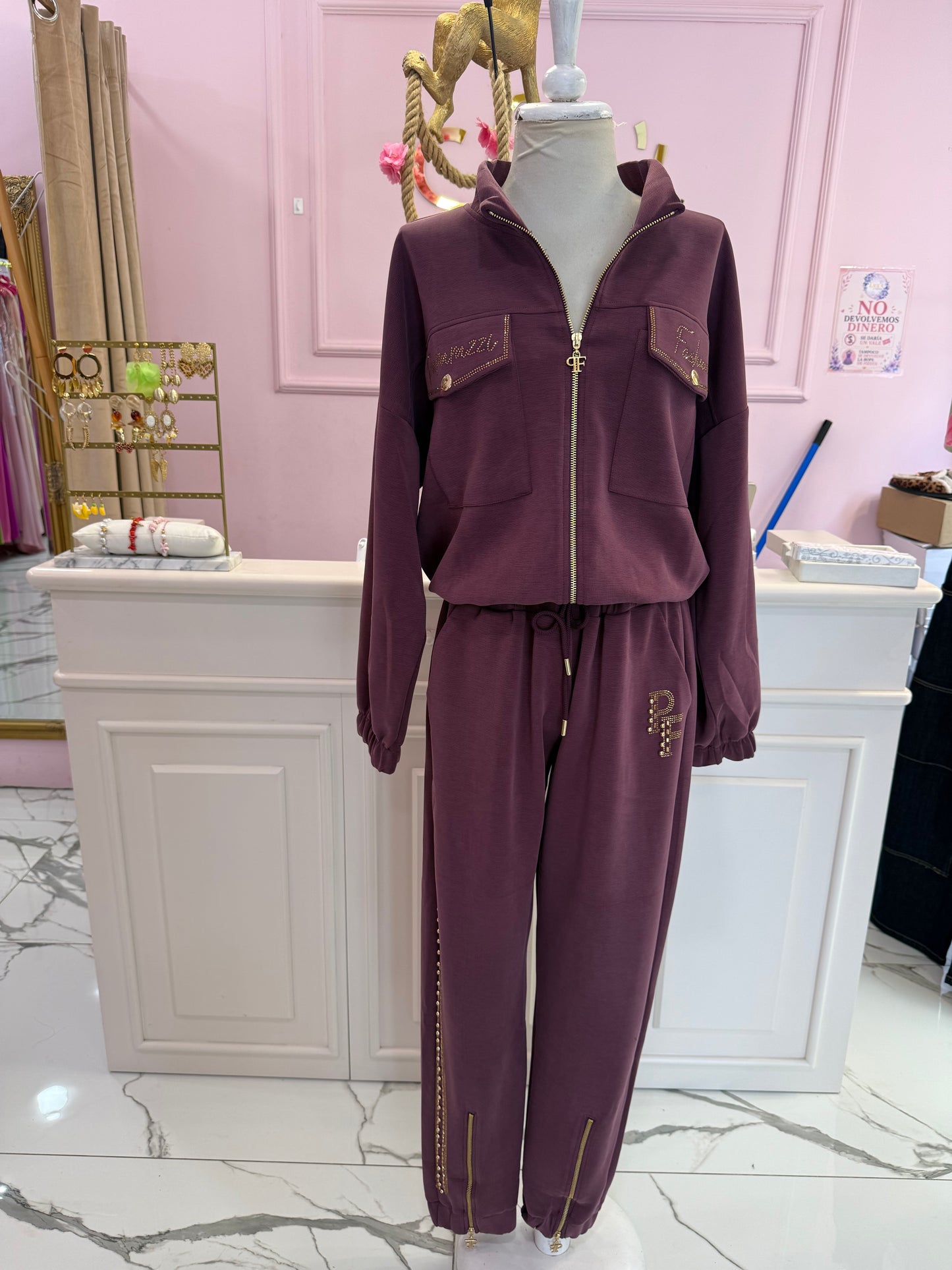 Conjunto Paparazzi Lila