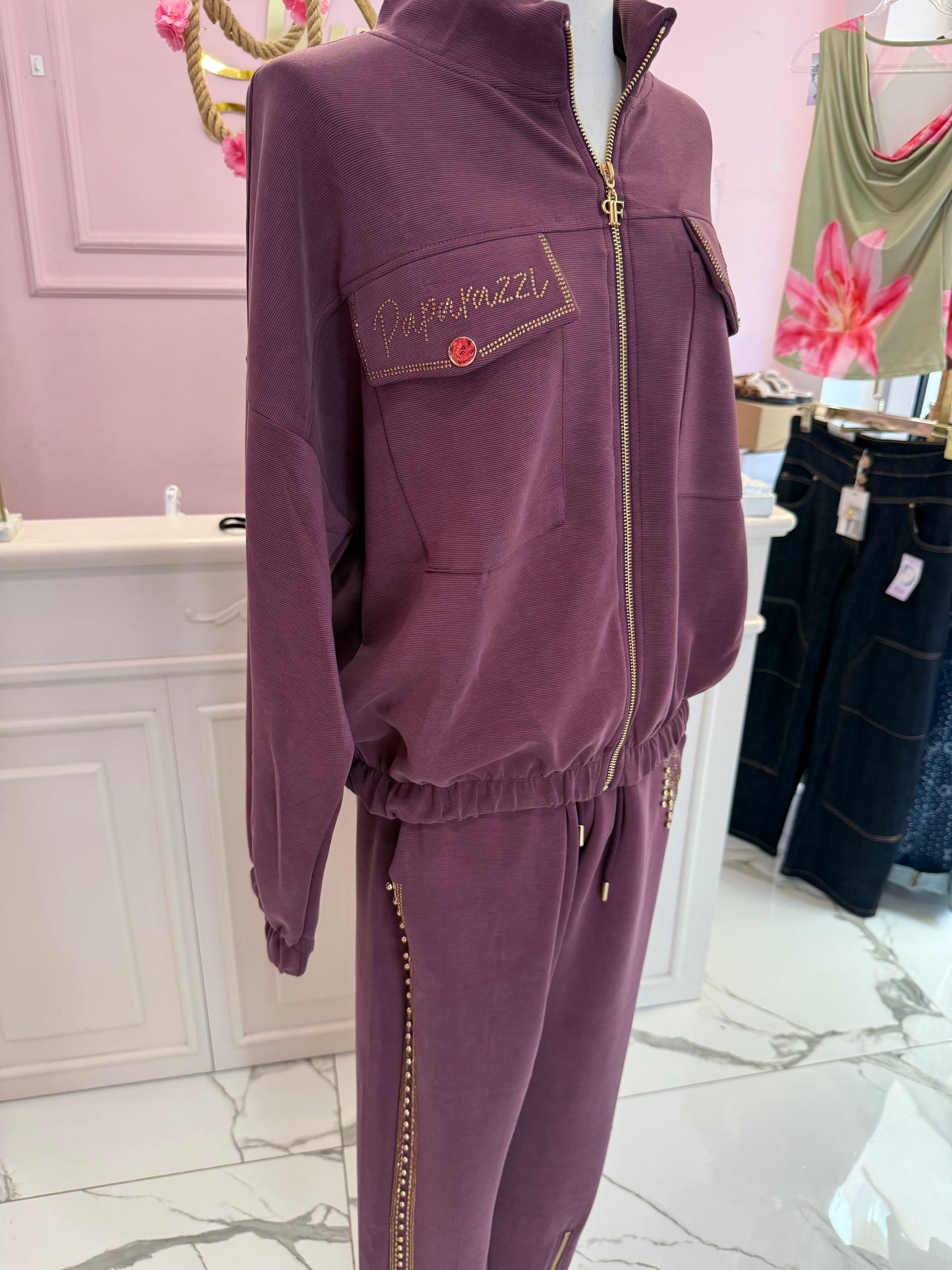 Conjunto Paparazzi Lila