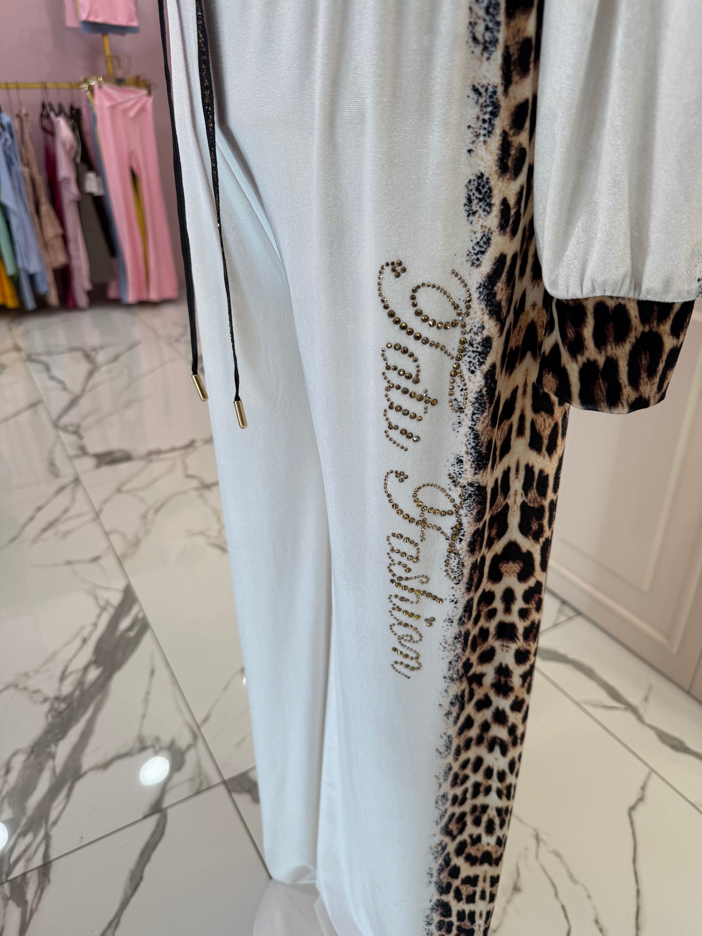 Conjunto Tatto Tigre Blanco
