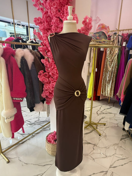 Vestido Broche