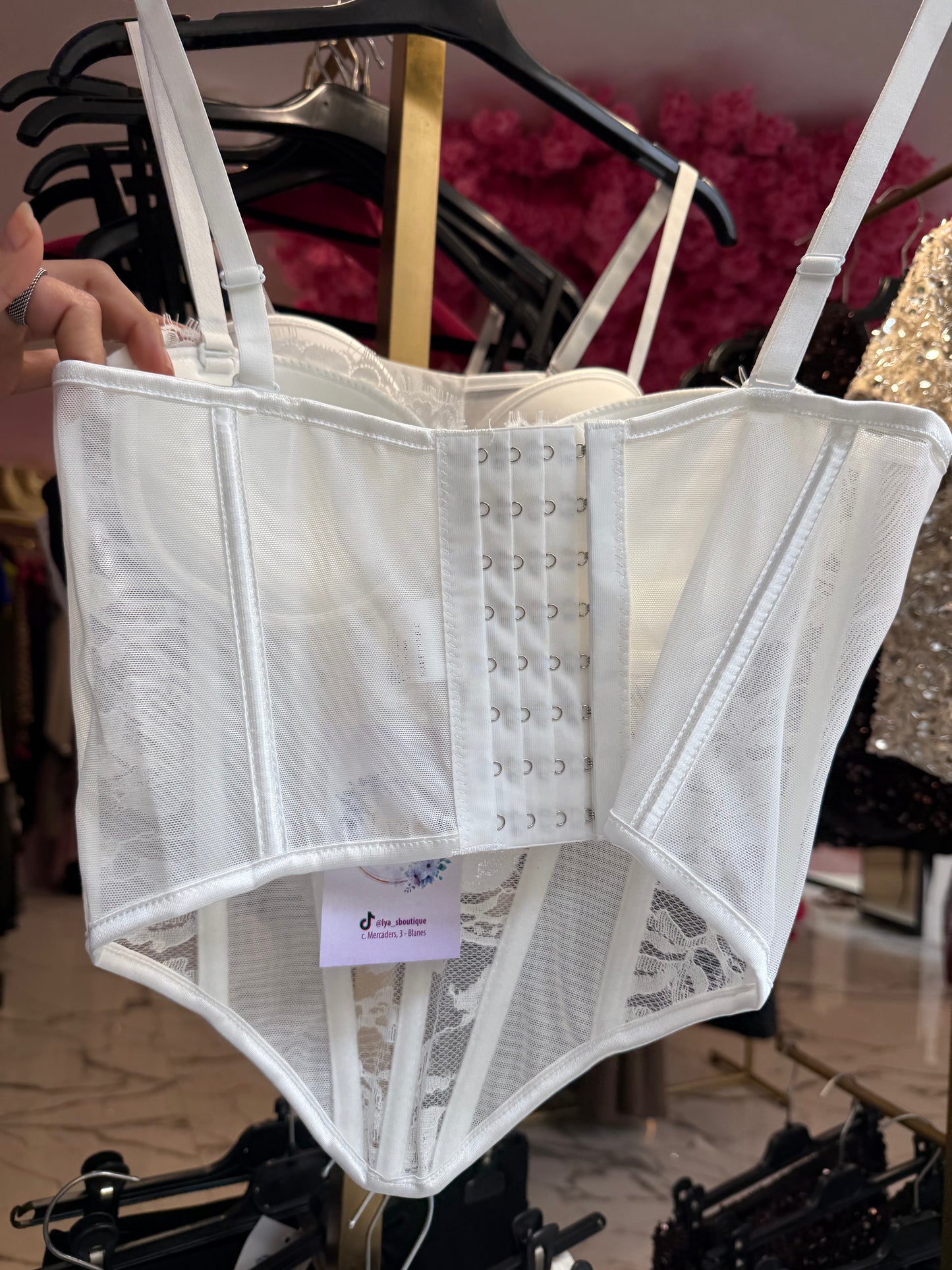 Corset encaje
