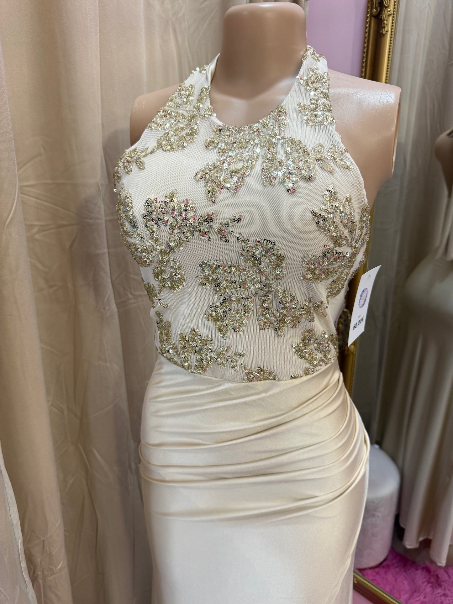 Vestido Karina Oro