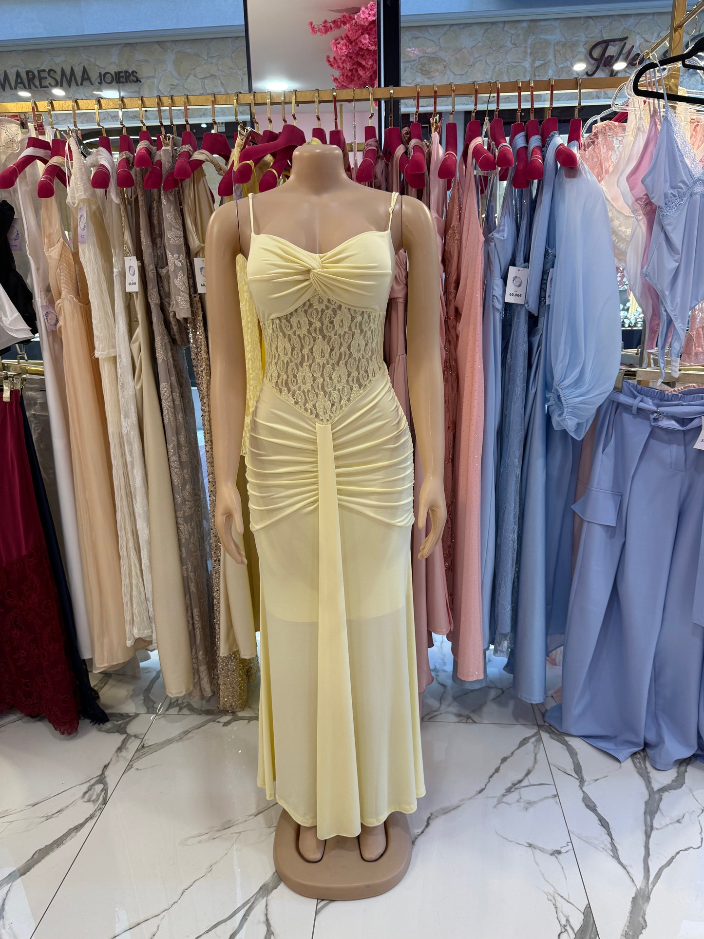 Vestido Sofia amarillo