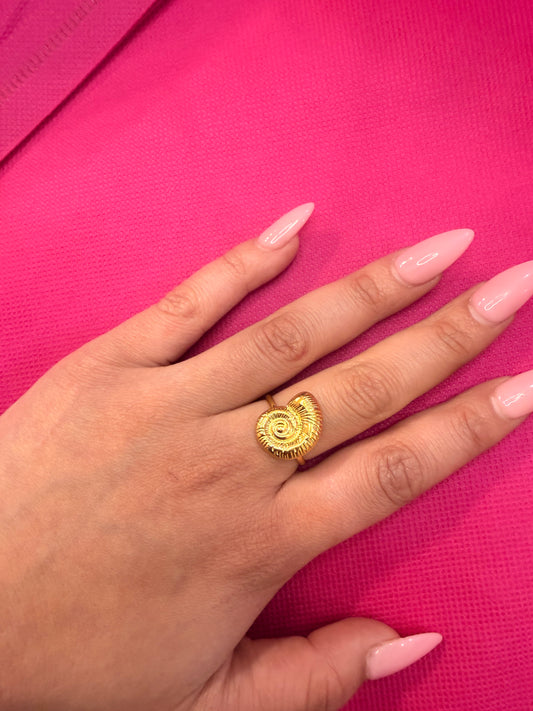 Anillo caracola