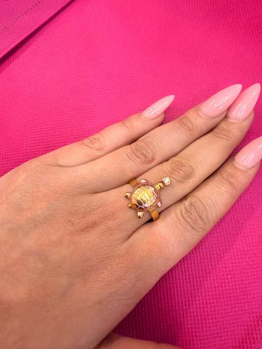 Anillo tortuga